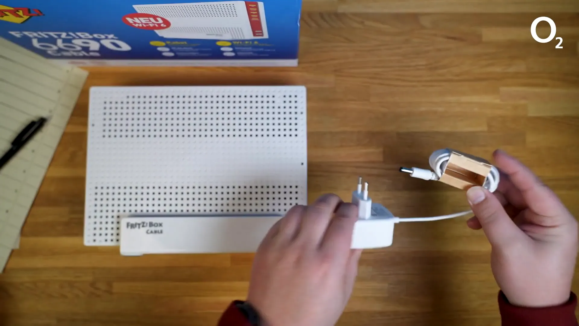 Lieferumfang der FritzBox 6690 Cable