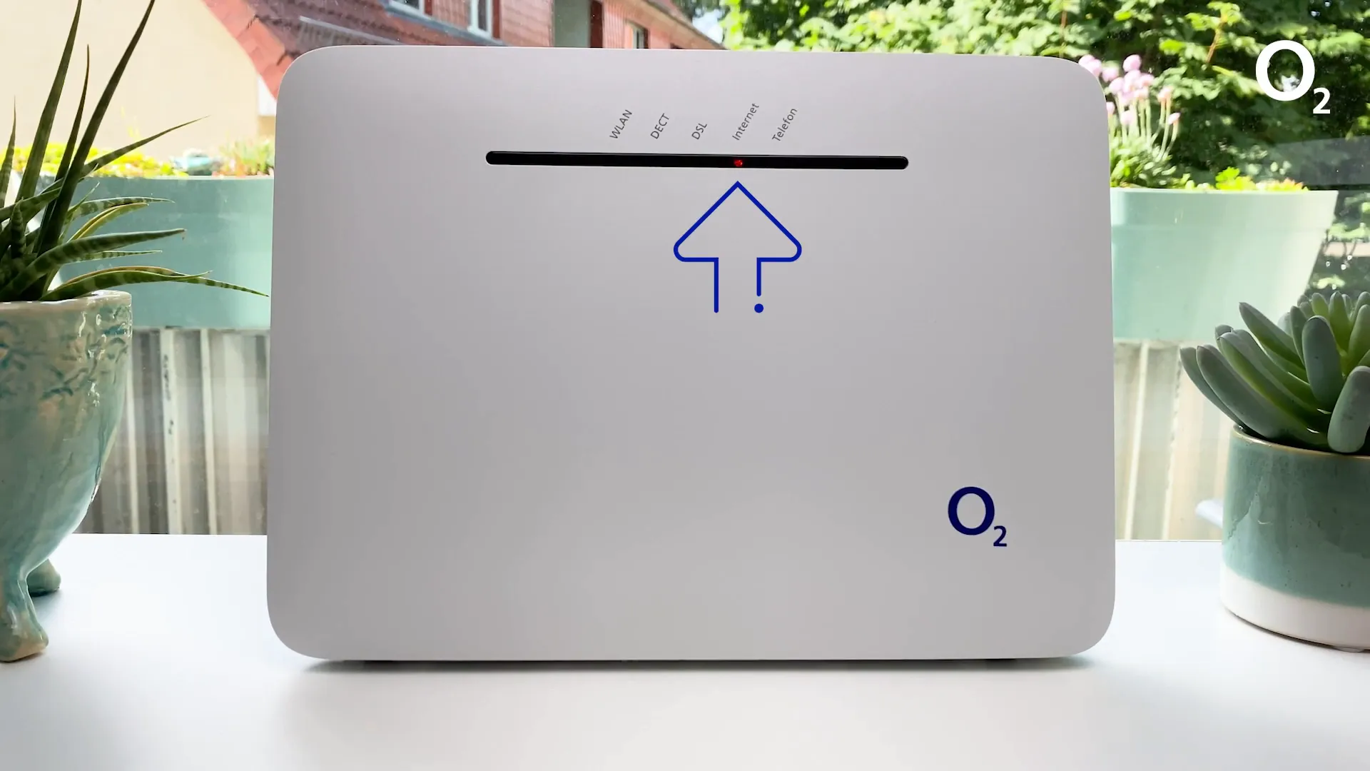 LED-Anzeigen der o2 Homebox 3