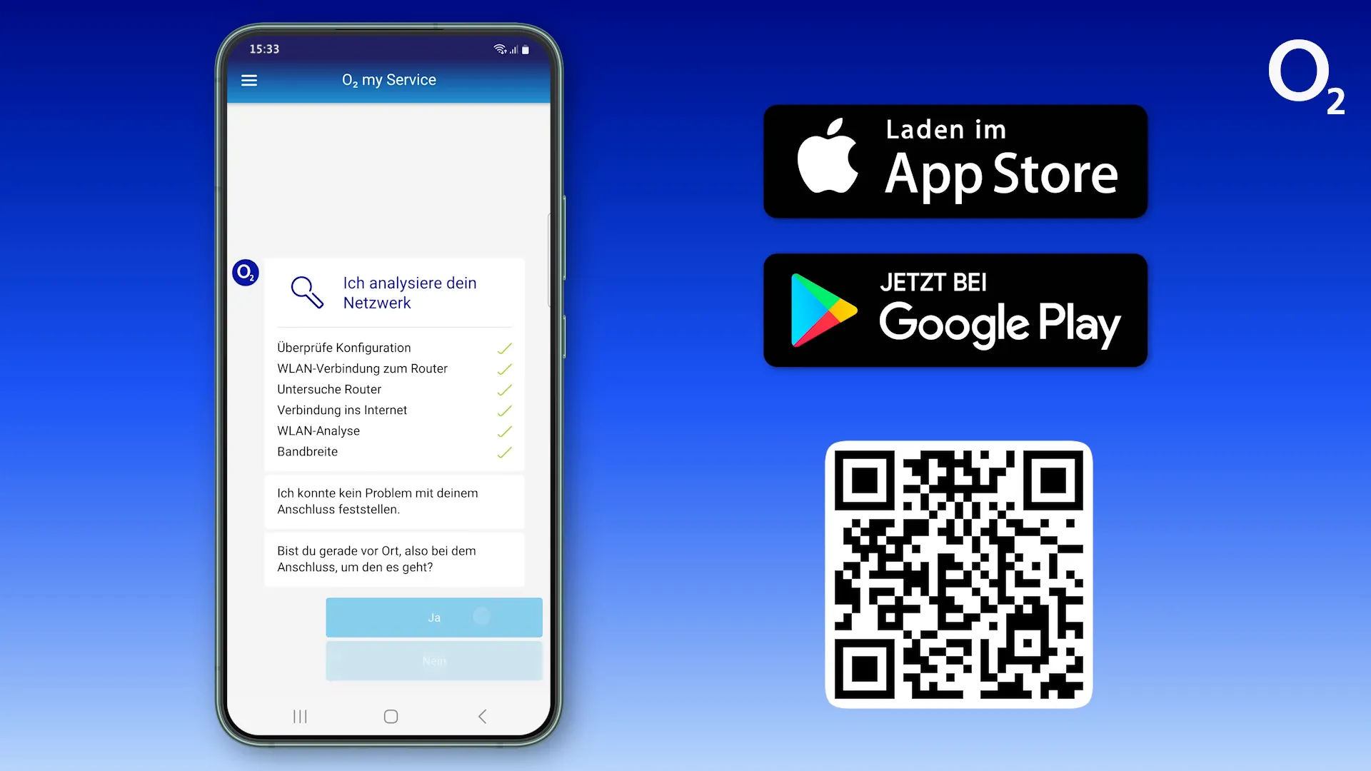 Optimierung des WLANs mit der App