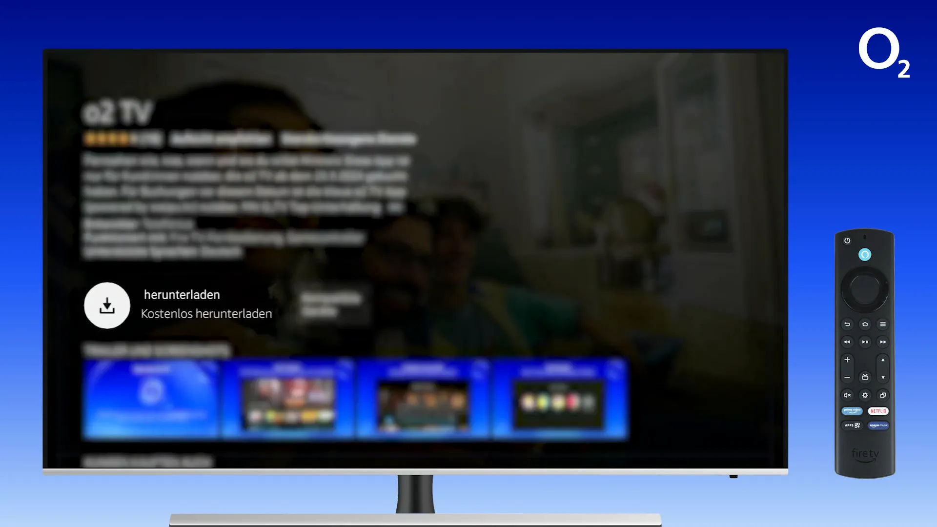 Download der o2 TV-App