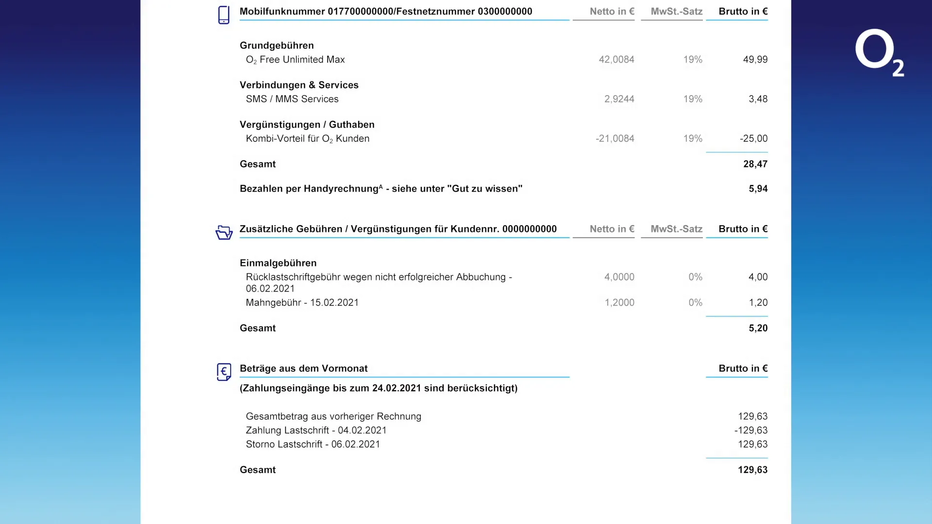 Rücklastschrift