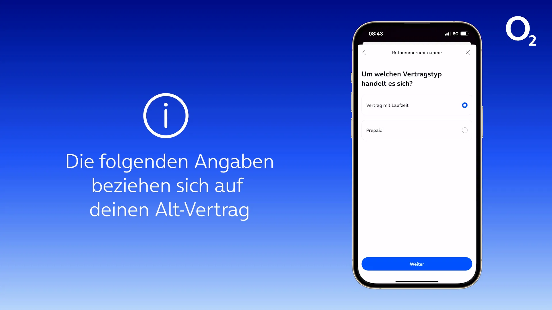 Altvertrag Auswahl