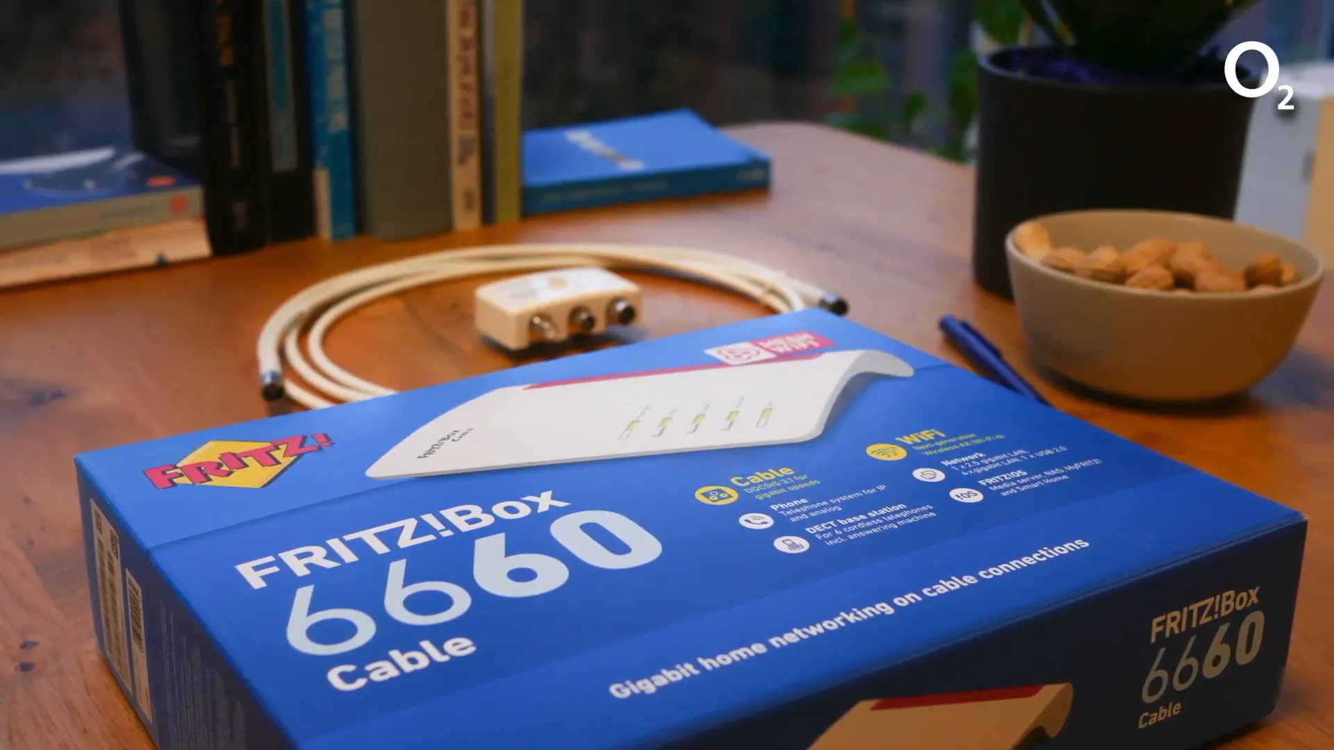 Kabelrouter von o2