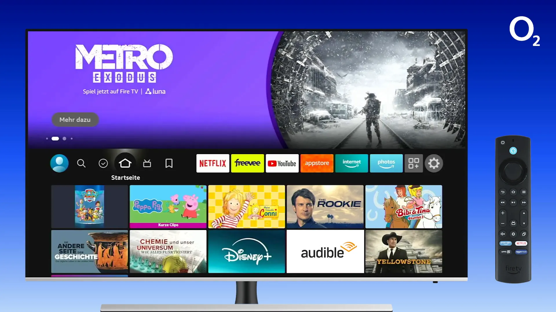 Suchfunktion auf dem Fire TV Stick