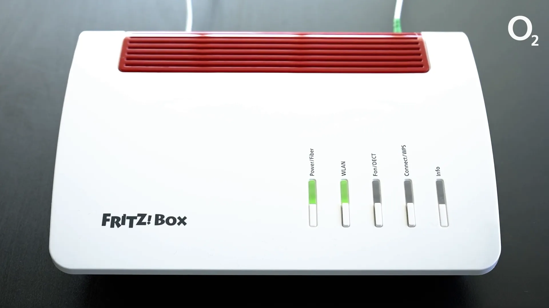 Leuchte der Fritz!Box leuchtet dauerhaft