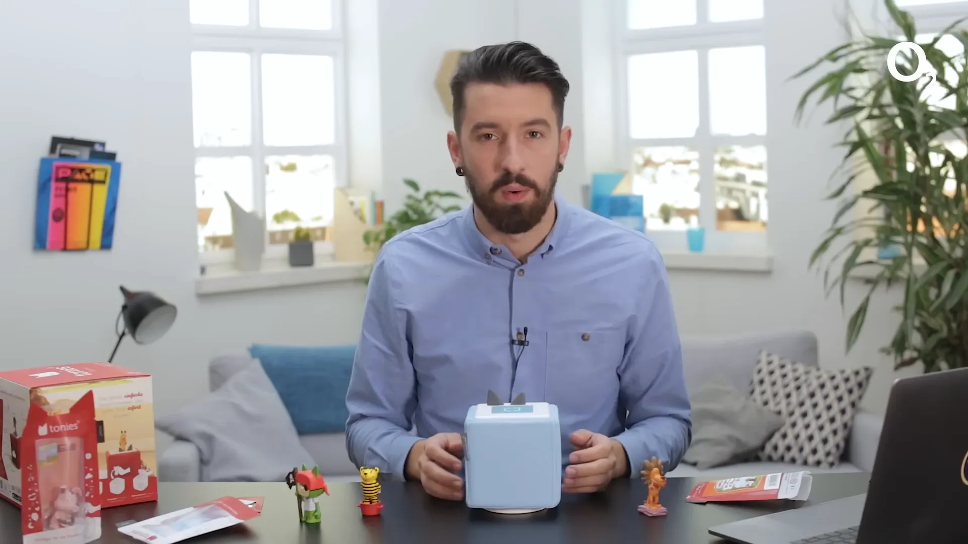 Einfache Bedienung der Toniebox