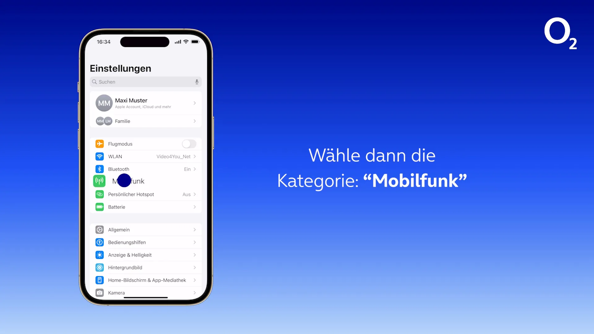 Mobilfunk Einstellungen