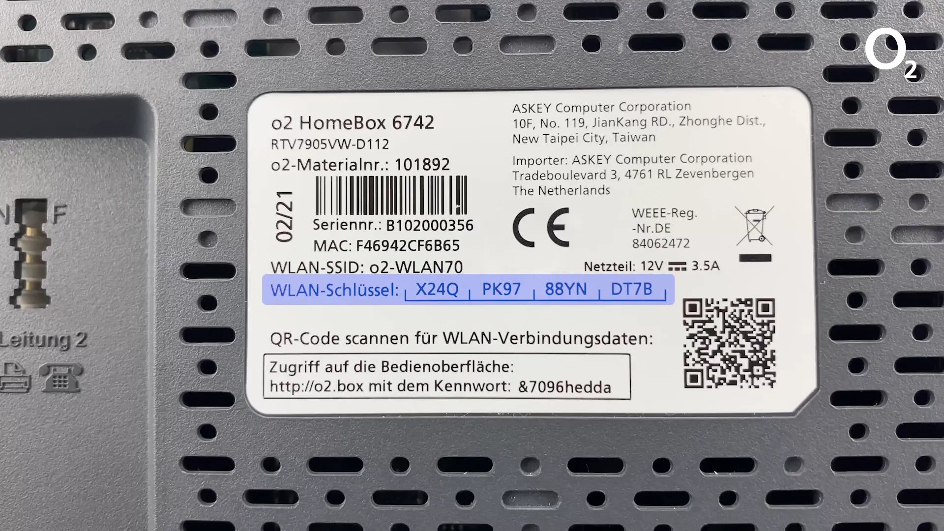 QR-Code zur WLAN-Verbindung