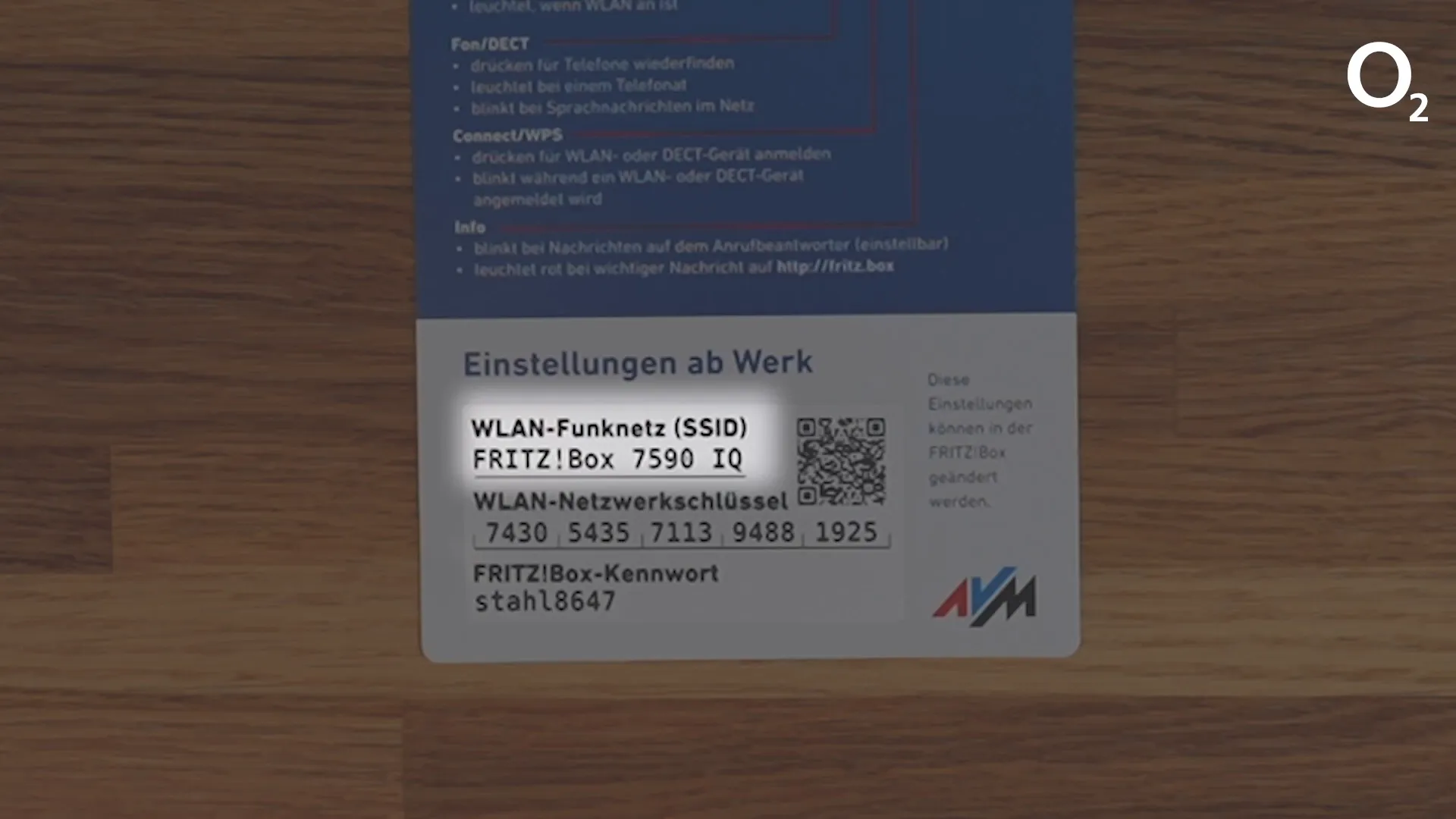 WLAN Einstellungen öffnen und WLAN-Namen suchen