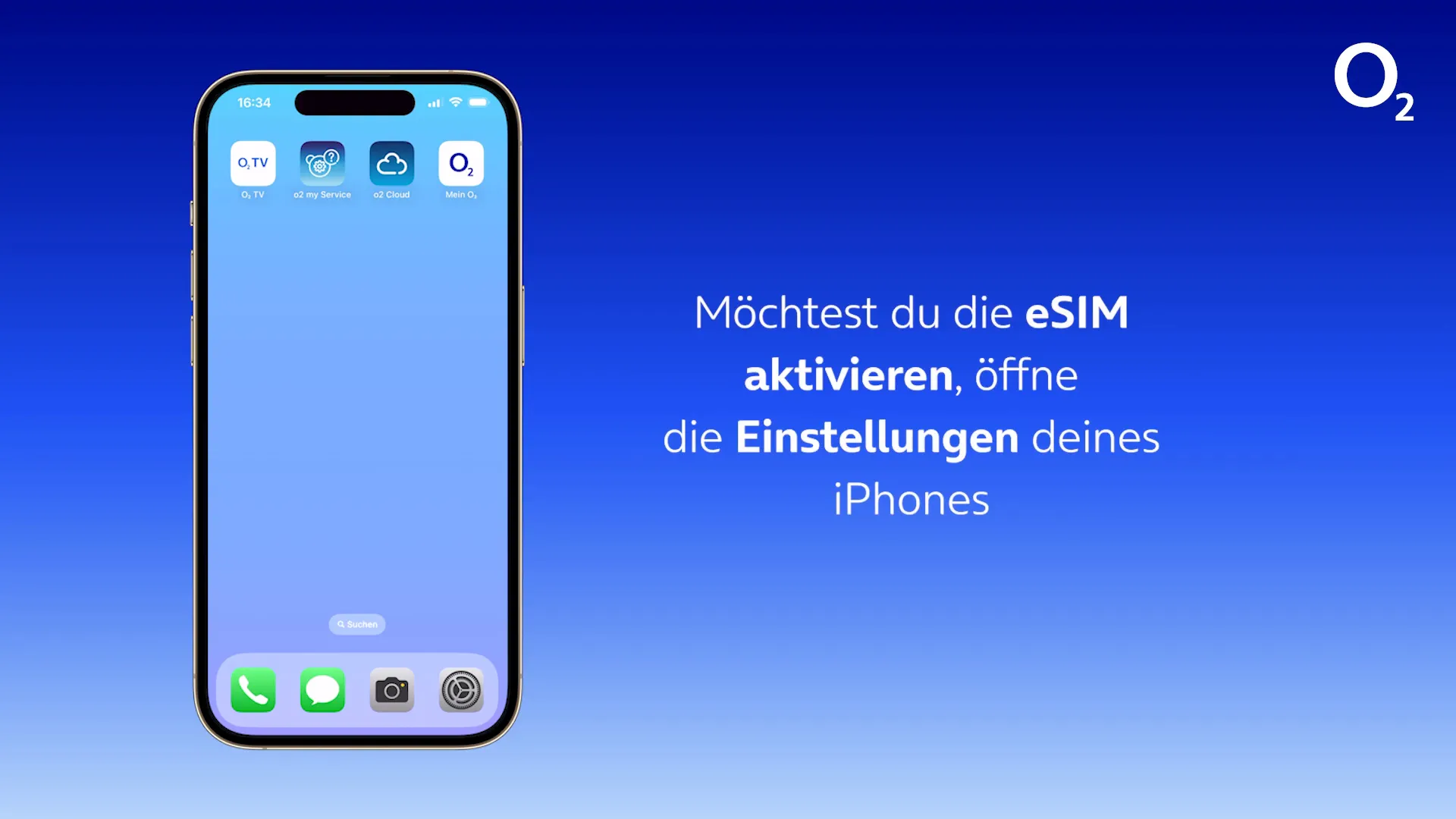Einstellungen auf dem iPhone öffnen