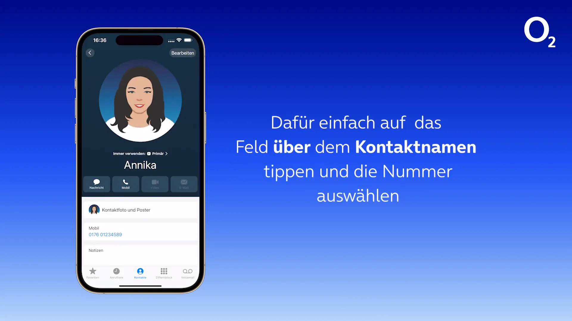 Kontakte verschiedenen SIM-Profilen zuweisen