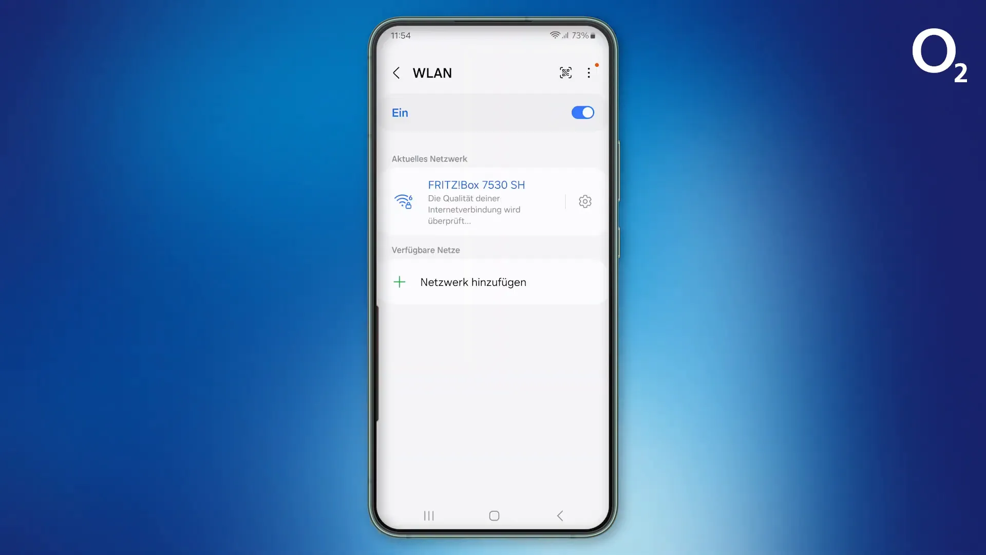 WLAN-Verbindung auf dem Smartphone herstellen