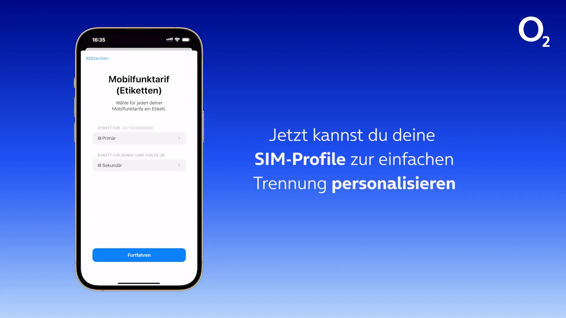 SIM-Profile personalisieren