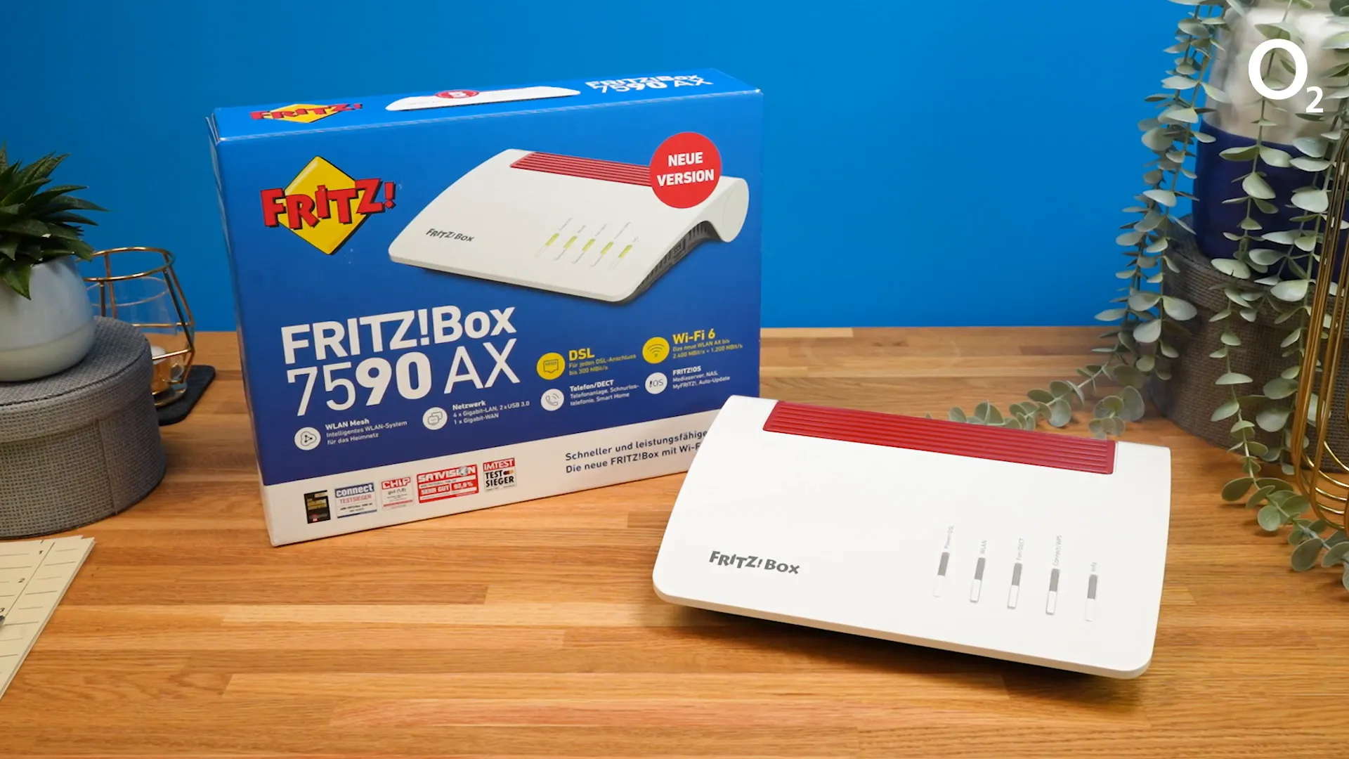 Fritz!Box 7590 AX mit WiFi 6 Standard