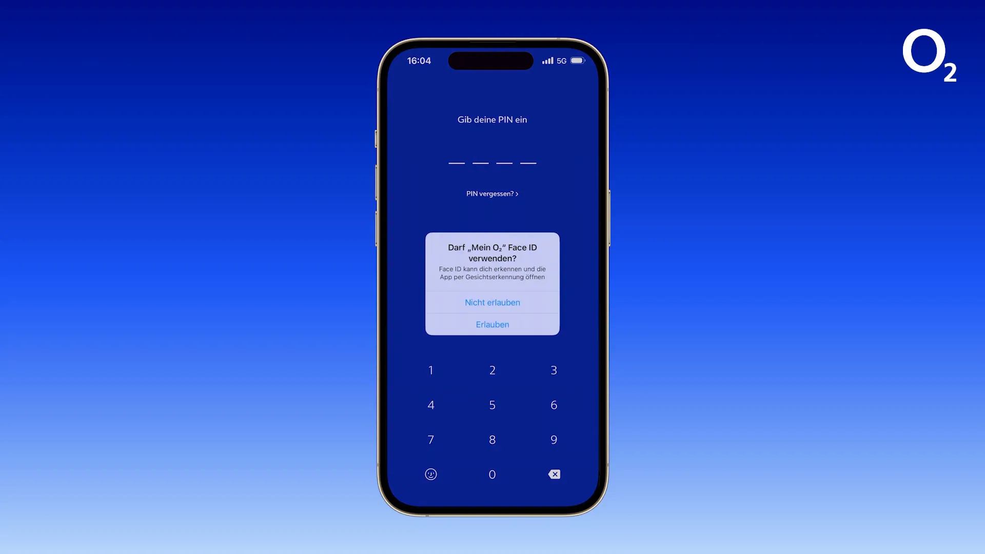 Aktivierung der automatischen Anmeldung mit Face ID