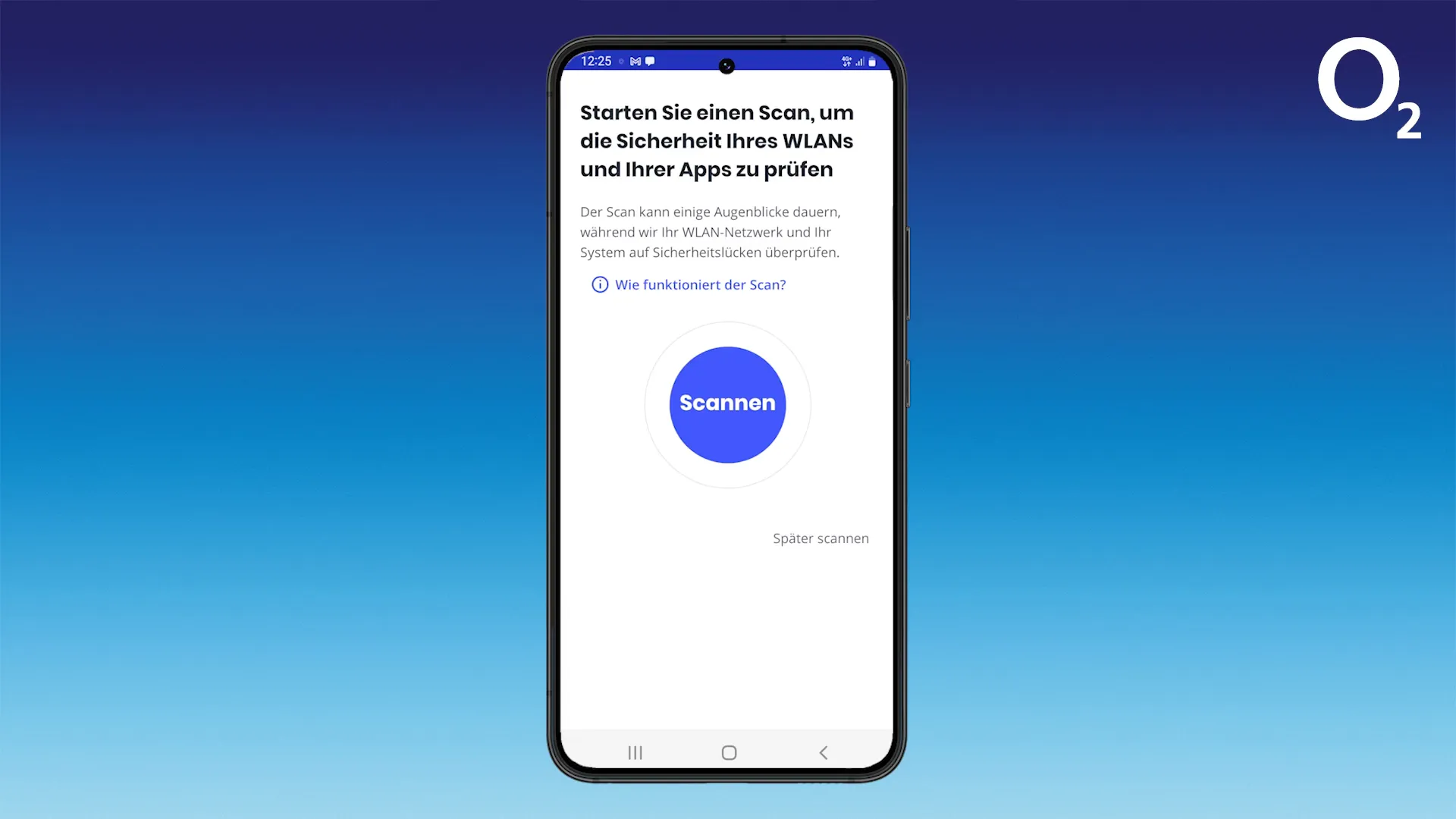 Sicherheitsscan in der App