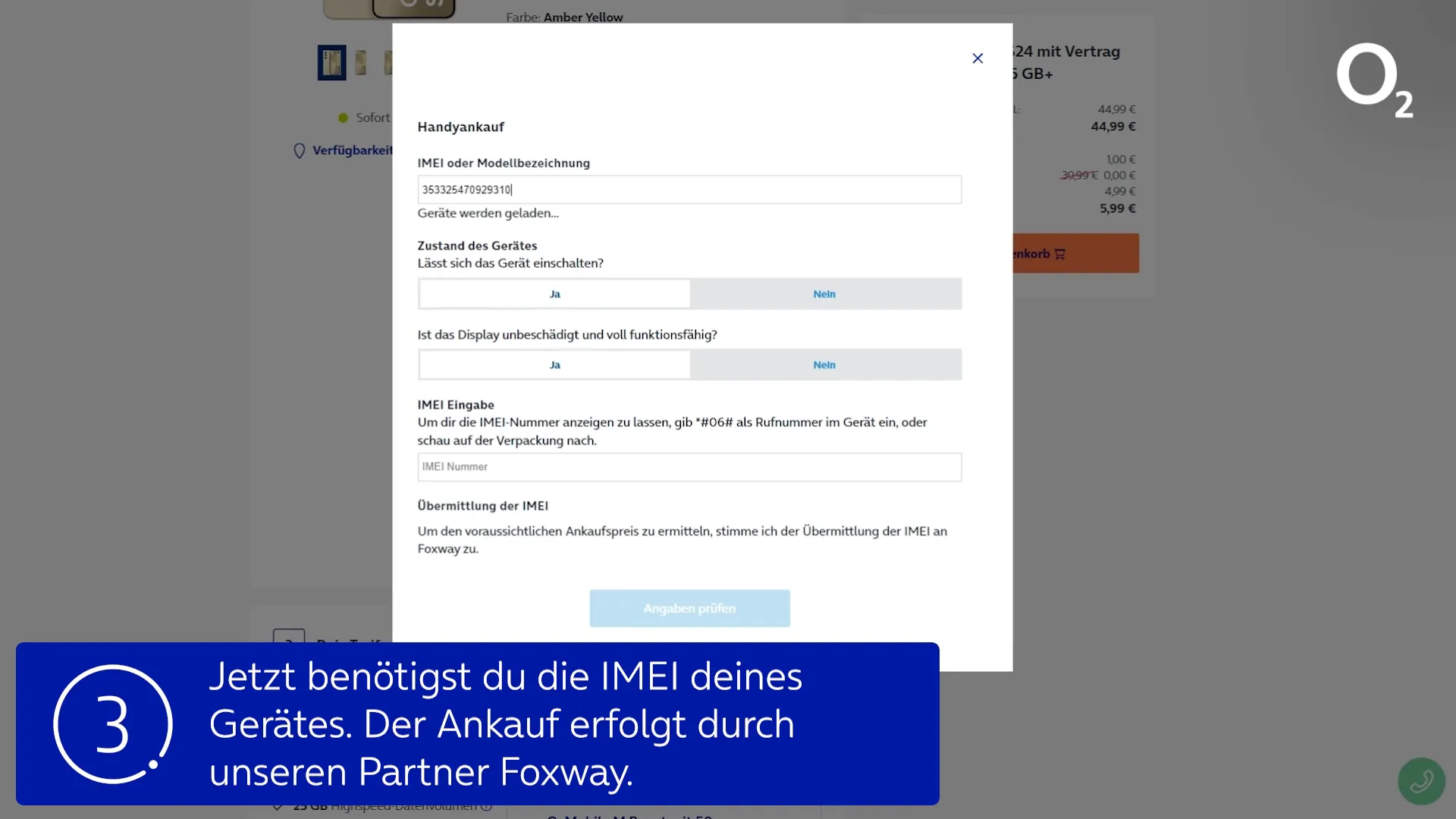 Gerätewert ermitteln