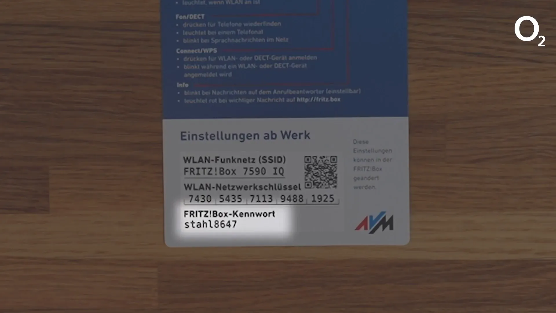 Fritz!Box-Kennwort eingeben
