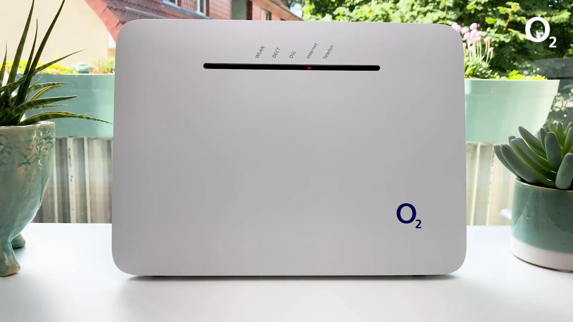 Eingeschaltete o2 Homebox 3