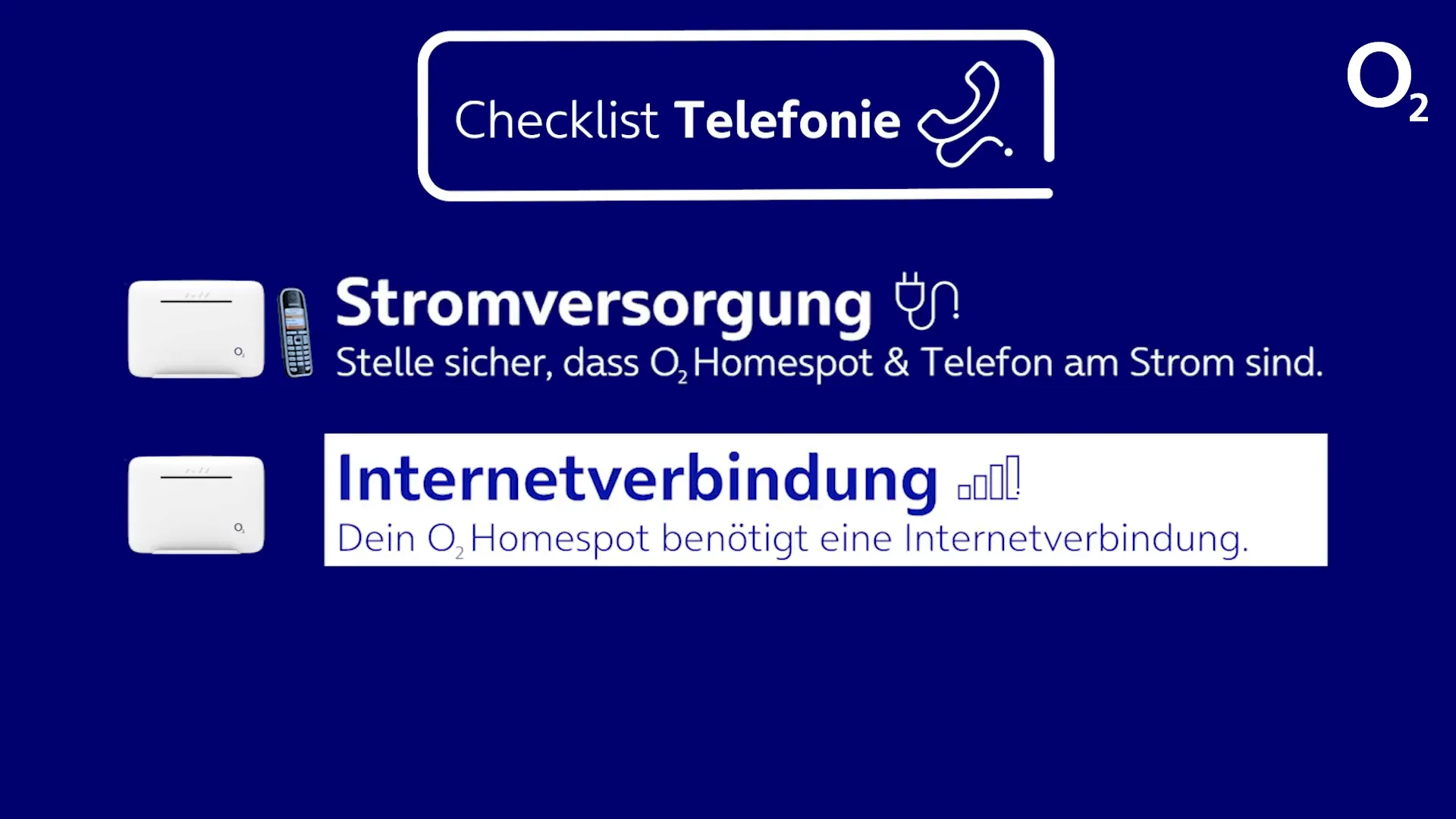 Überprüfung der Internetverbindung