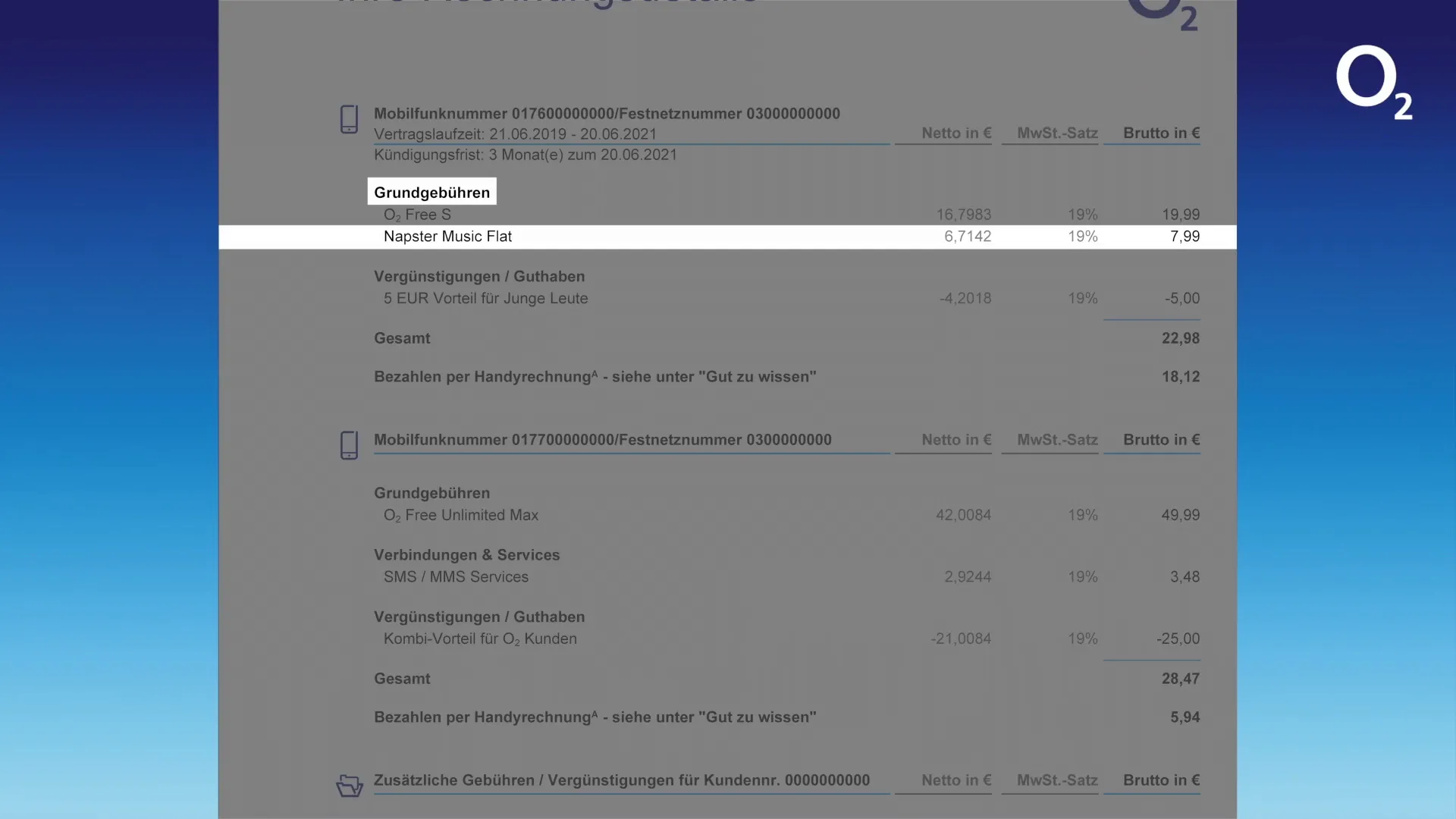 Zusätzliche Pakete und Dienste