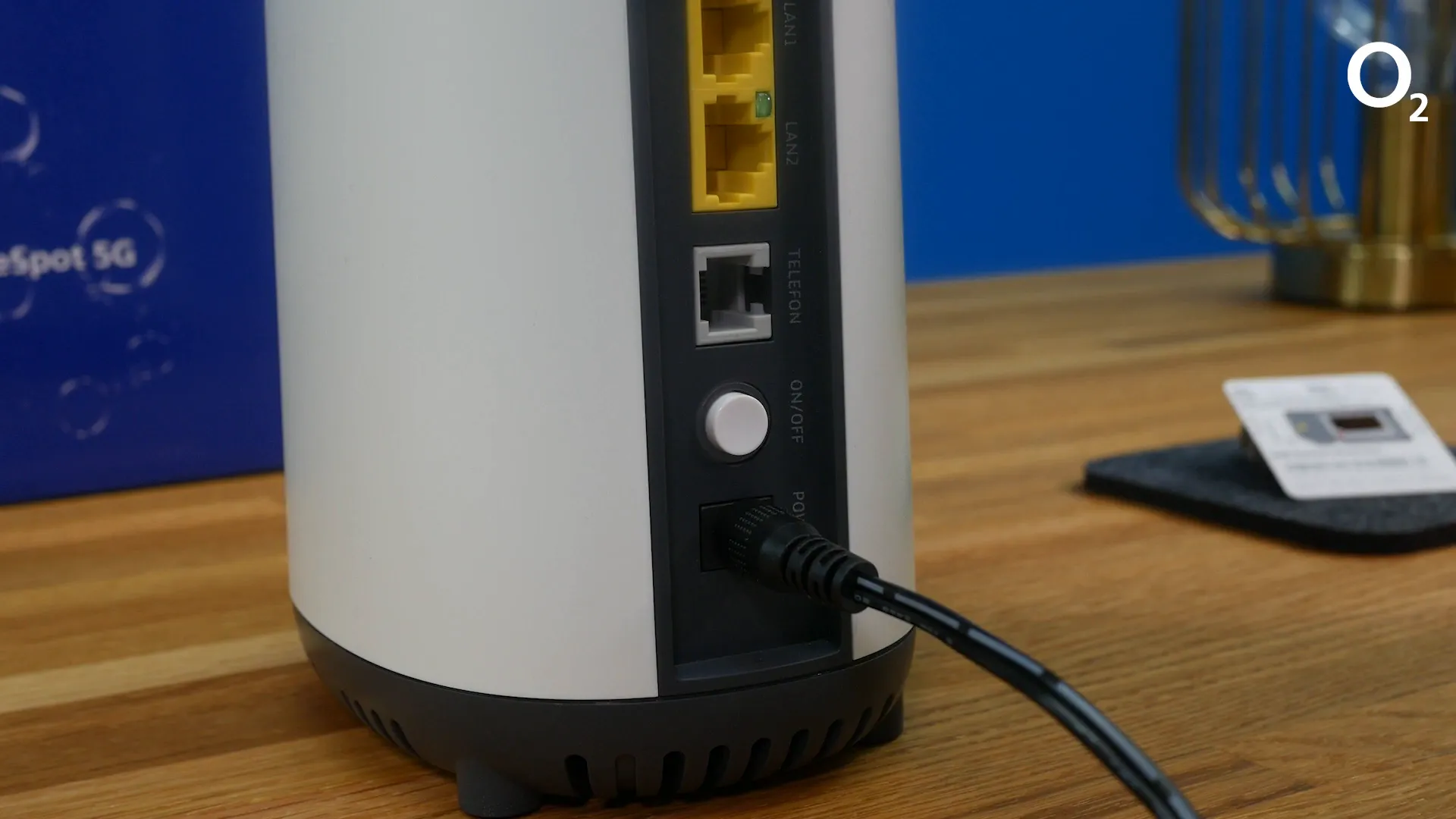 Router einschalten