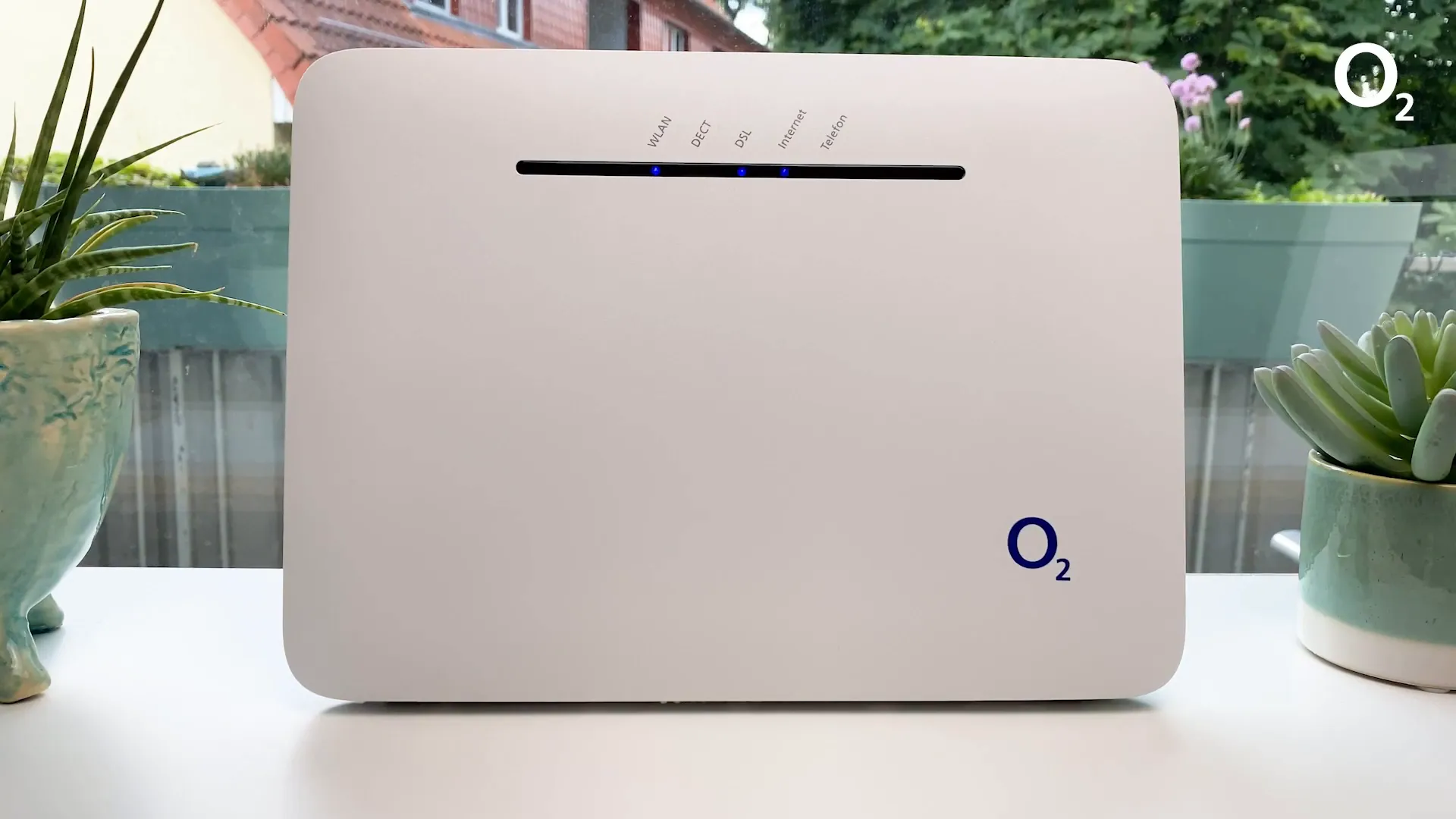 LED-Anzeigen der o2 Homebox 3 nach erfolgreicher Einrichtung